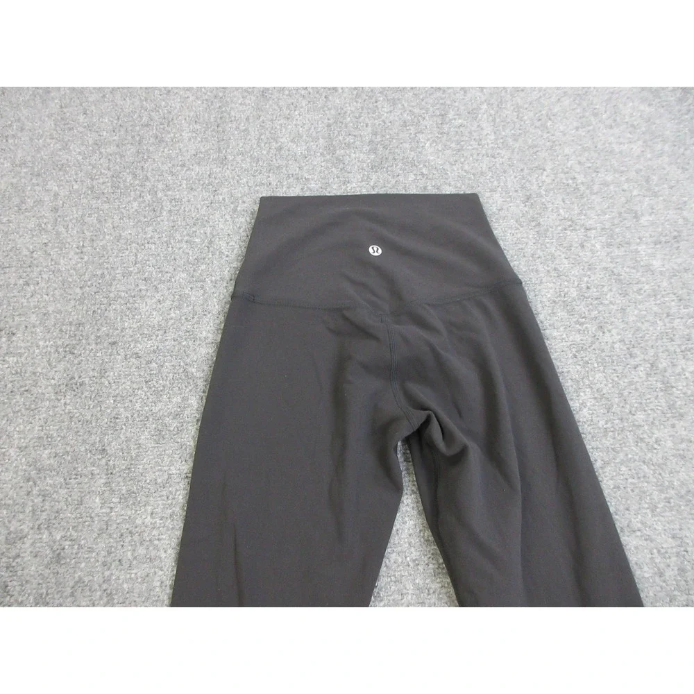 Lululemon Align Pants Womens 2 Black High Rise Ankle Yoga Leggings Stretch Gym - Picture 12 of 13